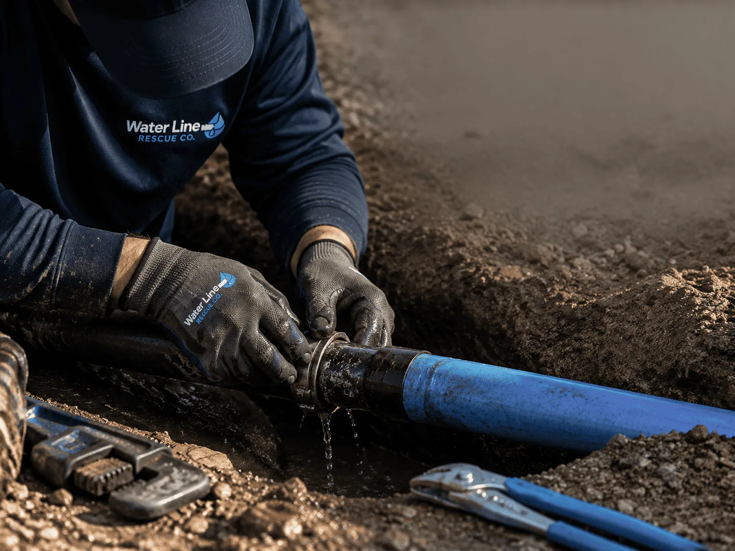 Why choose Water Line Repair in Mount Hope, KS
